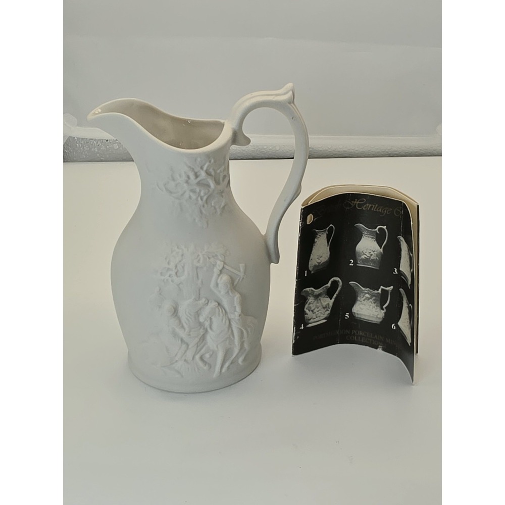 Portmeirion Porcelain British Heritage Collection Creamer Pitcher England 4"
